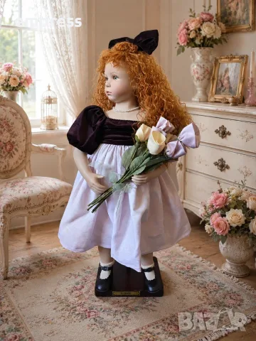 Намалена порцеланова кукла, снимка 2 - Кукли - 55679718