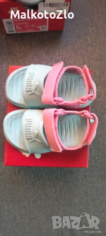 Puma, Сандали Divecat v2 Injex, Тюркоаз / Розов, 19 EU