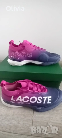 Lacoste x Daniil Medvedev AG-LT23 Ultra Lacoste AG-LT25 Lite размер 41 Padel, Tennis, снимка 15 - Маратонки - 54378401