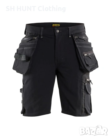 BLAKLADER Craftsman Work Shorts 4-Way Stretch размер 52 / L еластични къси работни панталони W4-744