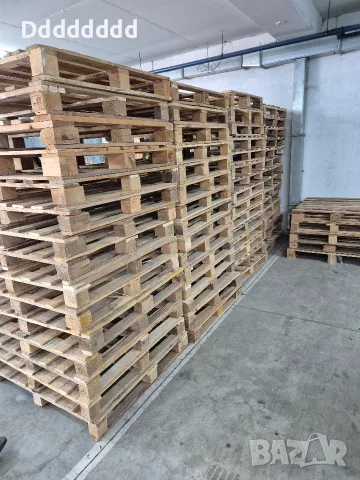 Продавам Дървени Палета 1м х 1.1м 230 бр., снимка 3 - Друго търговско оборудване - 55517350