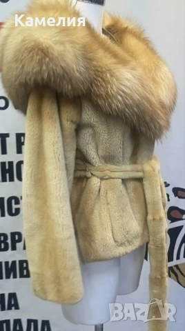 Палто от норка , снимка 3 - Палта, манта - 54667426