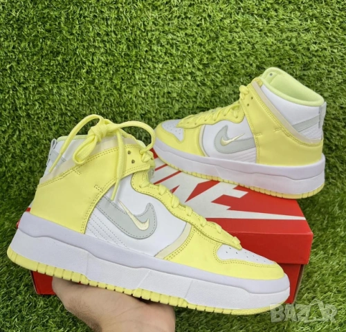 лимитирани маратонки Nike Dunk High Up "Citron Tint" номер 38 