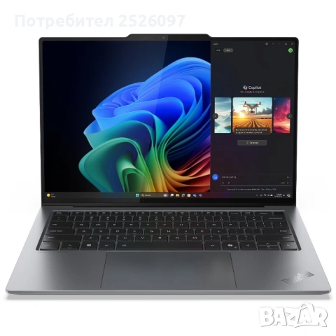 НОВ ThinkPad X9-14 Aura/3K OLED Touch/Ultra 7 268V/32GB 8533MHz/1TB, снимка 2 - Лаптопи за работа - 54609510