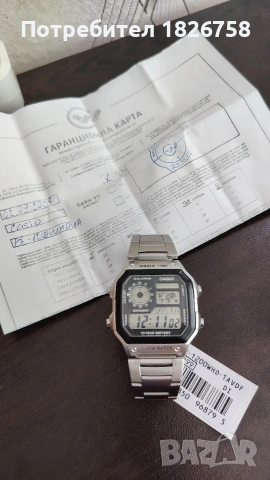 Casio 1200WFN -1A, снимка 4 - Мъжки - 55240456