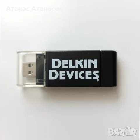 Четец за карти Delkin Devices USB 3.0 Dual Slot SD and Micro SD Travel Reader