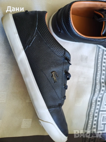 Оригинални мъжки кецове Lacoste Bayliss Vulc PRM – Размер 44.5, снимка 5 - Спортно елегантни обувки - 54554552