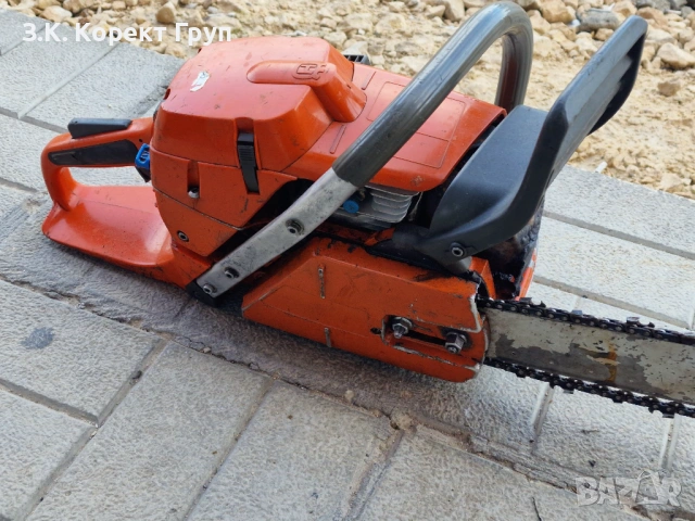 Резачка HUSQVARNA 385XP, снимка 6 - Градинска техника - 54657119