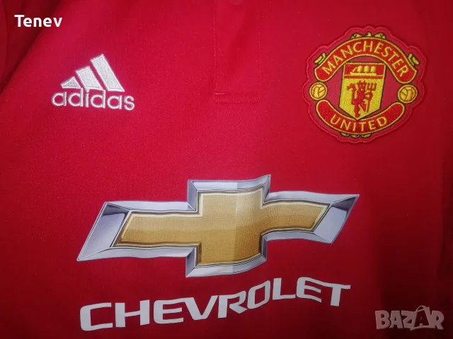 Manchester United Ibrahimovic Adidas оригинална тениска фланелка Манчестър Юнайтед Ибрахимович , снимка 5 - Тениски - 53041543