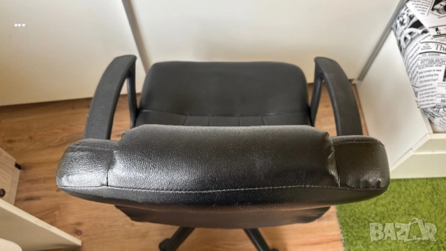 Кожен офис стол, снимка 4 - Столове за офис - 54091384