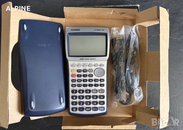 Графичен калкулатор CASIO fx 9860 G SD card, снимка 2 - Друга електроника - 54801052