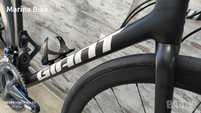 Карбонов шосеен велосипед Giant TCR Pro Team Disc Ultegra SLR1 42 Carbon | M, снимка 10 - Велосипеди - 54691196