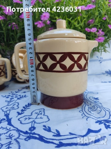 СОЦ сервиз за кафе/чай, снимка 4 - Сервизи - 54995260