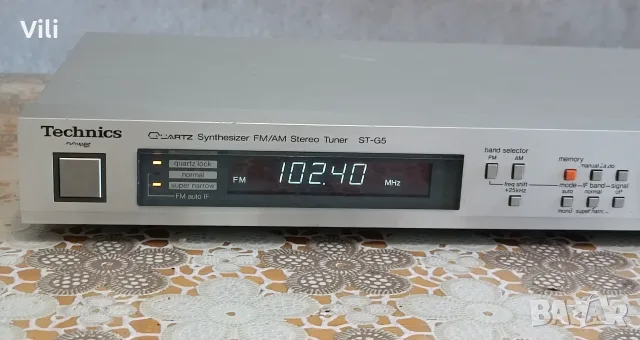 📻 Technics ST-G5 , снимка 7 - Ресийвъри, усилватели, смесителни пултове - 55449285