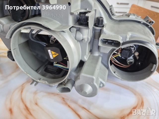 Кристални Неразличими от нови Оригинални КСЕНОНОВИ фарове за Мерцедес С клас W203 спорт купе  , снимка 5 - Части - 54983056