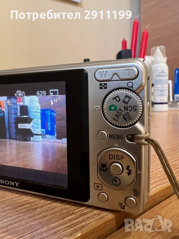 Фотоапарат Sony 10,1 Mp с подаръци, снимка 6 - Фотоапарати - 54625711