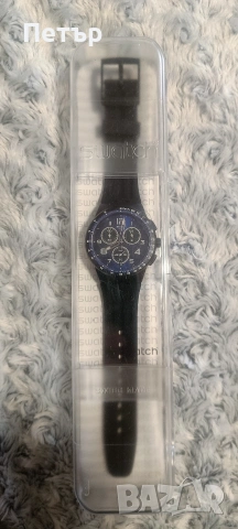 НОВ Swatch Nitespeed SUSB402 - Пълен комплект, снимка 5 - Мъжки - 54527055