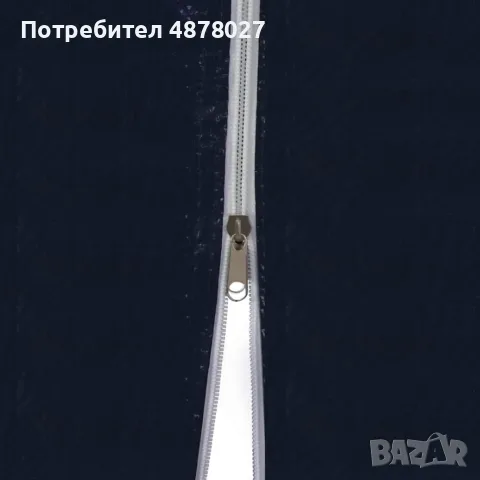 Градинска тъмносиня шатра 3x9 м - Водоустойчив павилион с 8 стени, прозорци и метална конструкция за, снимка 2 - Градински мебели, декорация  - 55536381