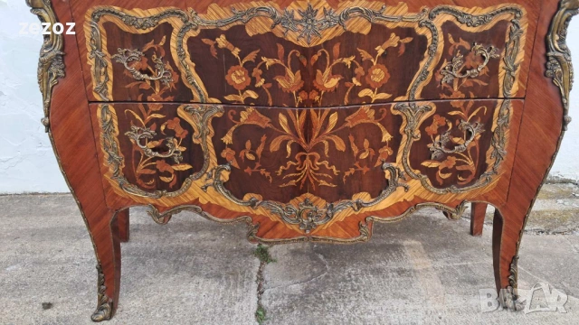 Ретро скрин "Bombe" голям, снимка 2 - Скринове - 53986323