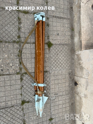 съветски геодезичен статив (тринога) "ШР-120", снимка 8 - Антикварни и старинни предмети - 54275853