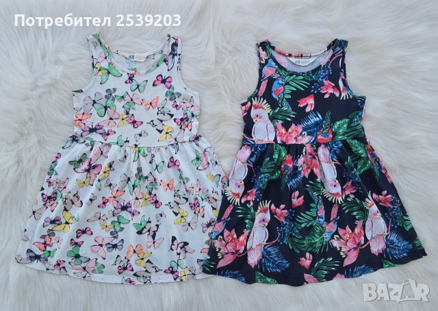 Детски рокли H&M 2-4 години , снимка 10 - Детски рокли и поли - 55105831