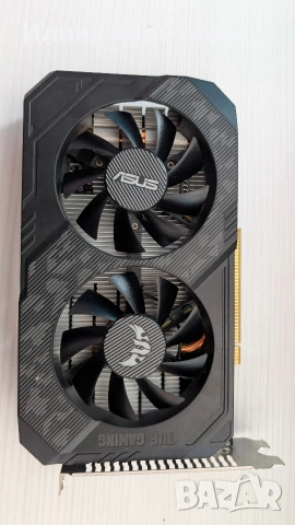ASUS TUF Gaming GeForce GTX 1650 4GB GDDR6 – Перфектно състояние, тествана!