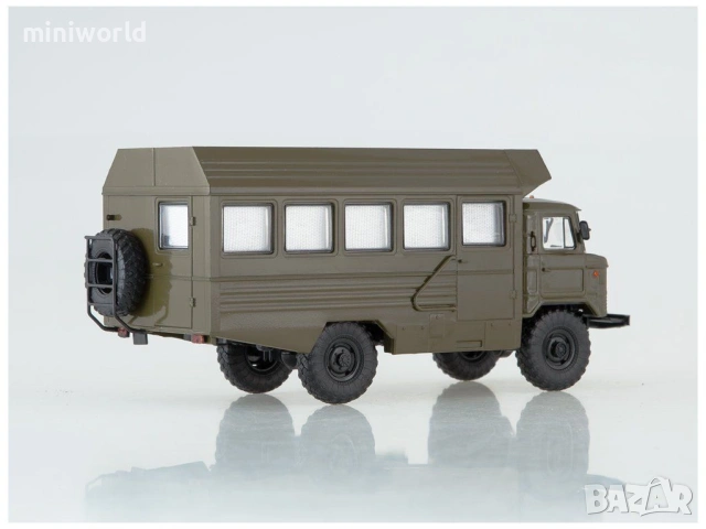ГАЗ 66 КСП-2001 - мащаб 1:43 на Авто История моделът е нов в кутия, снимка 2 - Колекции - 54696933