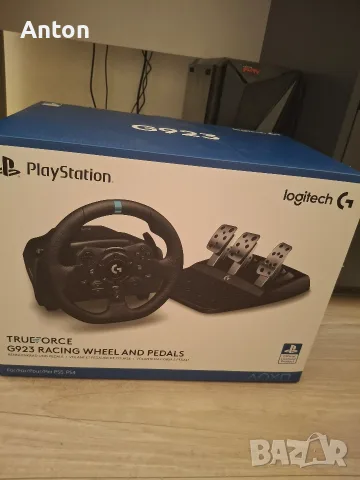 Logitech g923 волан с педали, снимка 6 - Аксесоари - 55325401