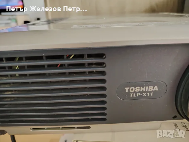 Toshiba LCD Projector TLP-X11E ПРОЕКТОР ТВ. Прожектор, снимка 5 - Плейъри, домашно кино, прожектори - 55363365