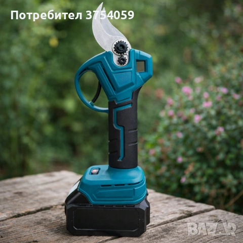 Комплект акумулаторна ножица 3" и резервен нож 36V 8A, снимка 2 - Градински инструменти - 55178820