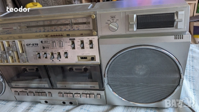 Уникален SHARP GF575, снимка 6 - Радиокасетофони, транзистори - 55084764