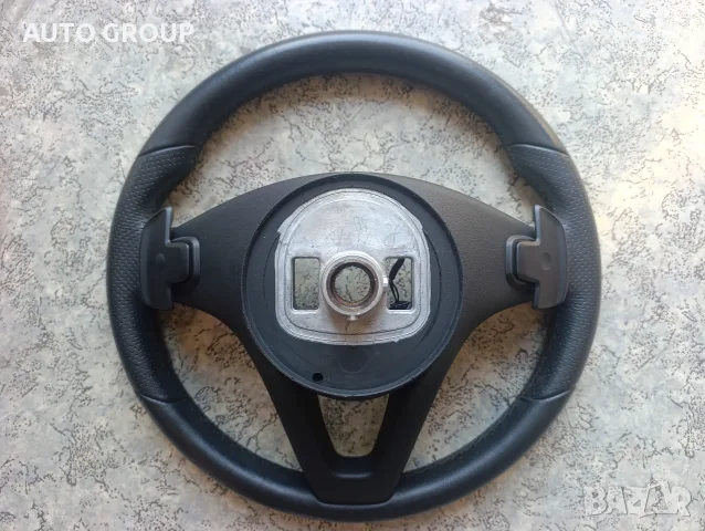 Волан кожен за Мерцедес Ц класа / Mercesec W205 - 2014 до 2021г, снимка 7 - Части - 55620619
