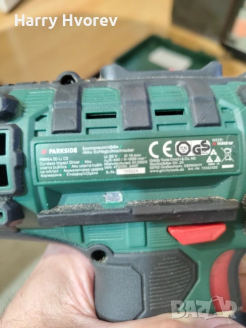 Parkside винтоверт/импакт, снимка 4 - Винтоверти - 54332390