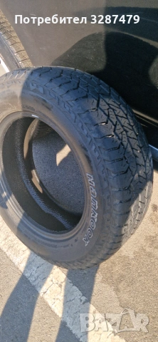 2 бр гума Hankook dynapro AT 235 65 17 dot 2021, снимка 4 - Гуми и джанти - 55255404