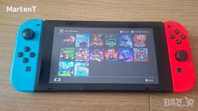 Nintendo Switch Neon Red/Blue (V1 unpatched) с екстри и хак, снимка 10 - Nintendo конзоли - 55204139