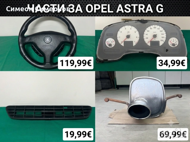 Части Irmscher за Opel Astra G