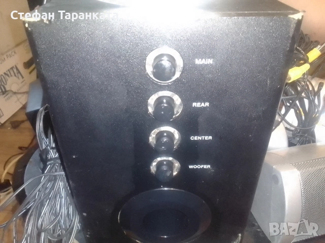 активен субуфер със 5 тонколони комплект , снимка 2 - Аудиосистеми - 55227410