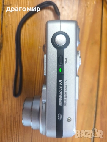 SONY Cyber-shot 3,2 MEGA PIXELS DSC-P72 , снимка 10 - Фотоапарати - 54615501