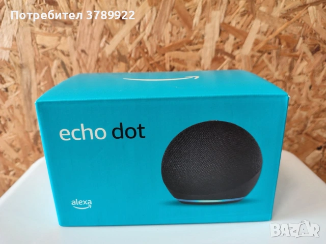 Тонколона Amazon Echo Dot 4, Alexa