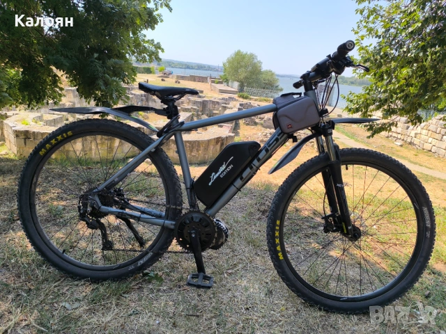 Електрически велосипед cross gtx8 L 29" bafang BBSHD 1000W 52V 20A.H. 1080w.h., снимка 6 - Велосипеди - 54186649