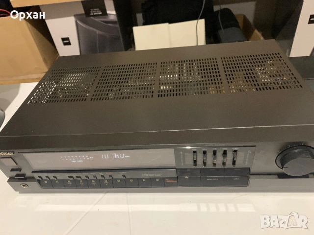 Ретро стерео ресивър Technics SA-160 (KEX) – с вграден еквалайзер, Made in Singapore, снимка 2 - Аудиосистеми - 54875762