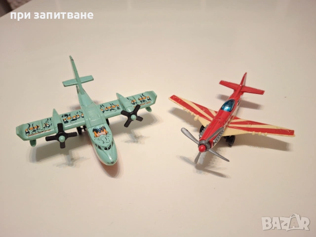 Метални самолетчета Matchbox 2007 Stunt Plane и 2009 SB-87 Model Plane Blaze Buster Forest Ranger, снимка 2 - Колекции - 49426722