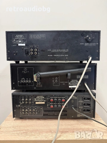 🔈ТОП ретро аудио сет PIONEER синя серия - усилвател, тунер, дек, таймер и грамофон🔈, снимка 6 - Аудиосистеми - 55260389