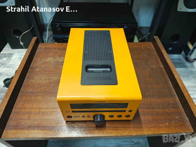 YAMAHA CRX-040 Микро Hi-Fi Ресивър, CD, USB, iPod, Bluetooth , снимка 7 - Аудиосистеми - 55008163