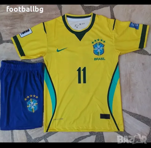 RAPHINHA 11 NEYMAR JR 10 детско юношески футболни екипи 🇧🇷 BRAZIL 🇧🇷 , снимка 4 - Футбол - 40107203