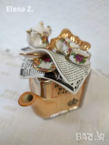 Royal Albert Старите селски рози - колекционерски чайник Cardew
