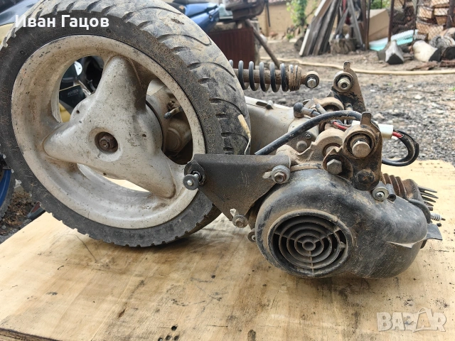 Двигател Malossi 124cc, снимка 3 - Части - 54583838