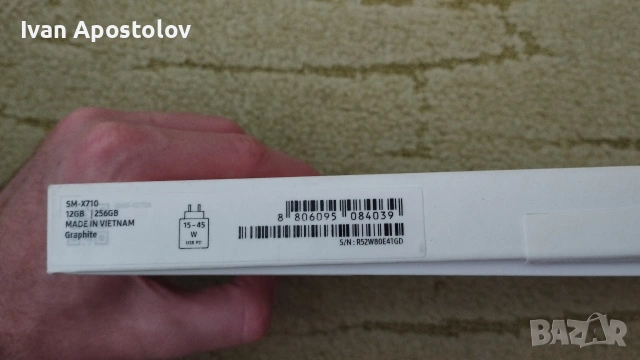 Samsung Galaxy Tab S9 12GB+256GB SM-X710NZAE, снимка 11 - Таблети - 55092444