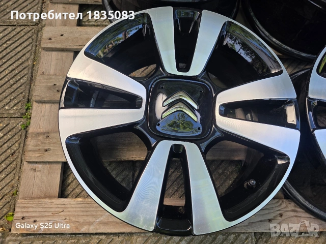 Лети джанти 16ки 4х108 Citroen, снимка 5 - Гуми и джанти - 54541730