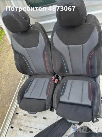 Bmw G22 LCI рекаро салон